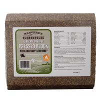 RANCHER'S CHOICE® Perform Mineral Pressed Block with Amaferm & Bio-Mos, B7035, 35 LB