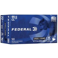 FEDERAL® Small Game 22 LR 25 Grain, 50-Rounds, 716