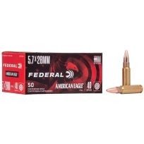 FEDERAL® American Eagle Handgun 5.7x28mm 40 Grain, 50-Rounds, AE5728A