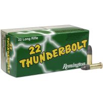 Remington® 22 Thunderbolt 22 LR 40 Grain, 50-Rounds, 21238