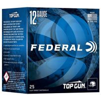 FEDERAL® Top Gun 12 Gauge 7.5 Shot Size, 25-Rounds, TGSF128 7.5