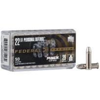 FEDERAL® Personal Defense Punch Rimfire 22 LR 29 Grain, 50-Rounds, PD22L1