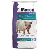 Mazuri Mini Pig Mature Maintenance, 3005274-203, 25 LB Bag