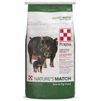 PURINA® Nature's Match Sow & Pig Complete, 3005010-206, 50 LB Bag