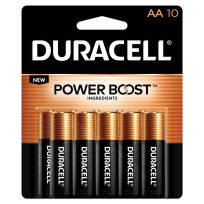 Duracell Coppertop Alkaline Batteries, 10-Pack, 10010616, AA