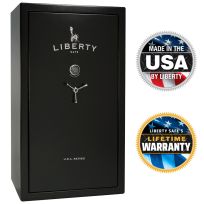 LIBERTY SAFE Liberty USA 50-Gun Safe, US50-BKT-60E, Black Textured