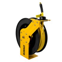 DEWALT Single Arm Auto Retracting Air Hose Reel, DXCM024-0374, 3/8 IN x 50 FT