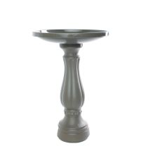 Bloem Promo Birdbath, Charcoal, 270-908, 17 IN