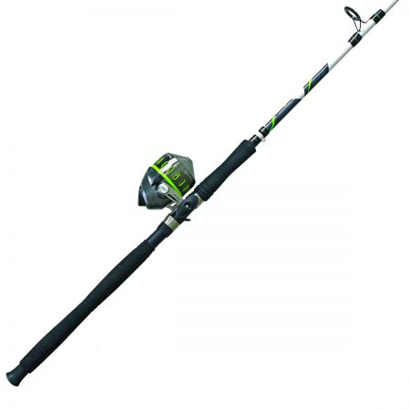 Zebco Big Cat XT Spincast Reel and 2-Piece Fishing Rod Combo, 21-12724
