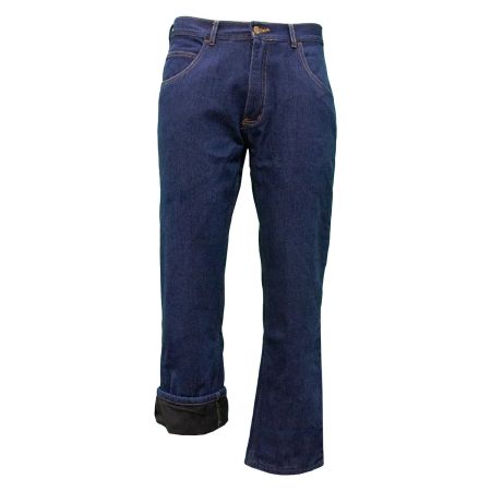 Slim-Fit Denim Fleece Lined Jeans – Turbo Athlete