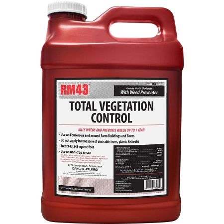 Bomgaars : Rm43 43% Glyphosate Plus Weed Preventer Total Vegetation ...