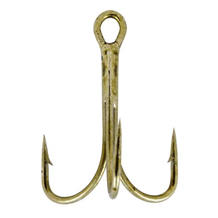 Bomgaars : South Bend Bronze Treble Hook, Size 6, 4-Pack : Hooks