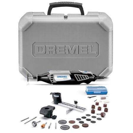Bomgaars : Dremel 4000 Series Rotary Tool, 2 Attachments, 30 Accessories :  Rotary Tools