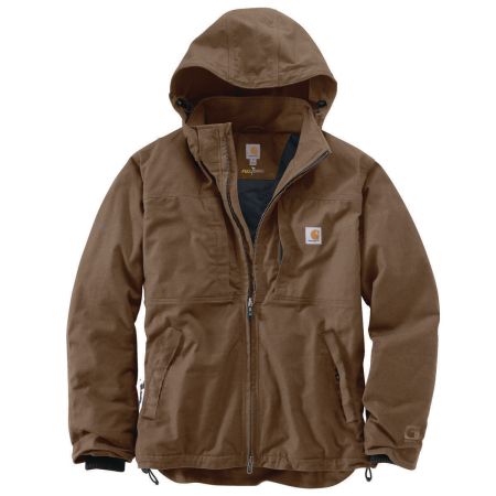 Full Swing® Loose Fit Quick Duck Insulated Jacket - 3 Warmest Rating, Washed Duck Gear