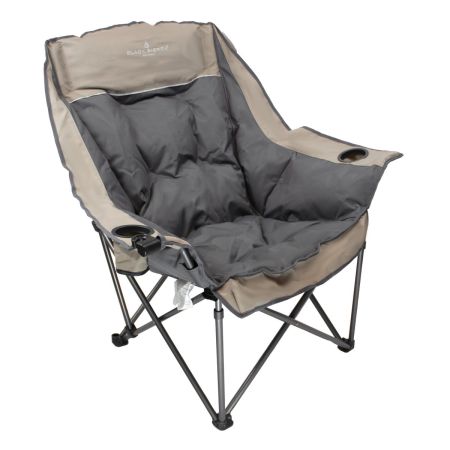 Bomgaars : Black Sierra Equipment Big Bear XL Padded Chair : Camp Chairs