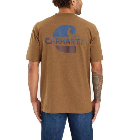 Carhartt Men's Loose Fit Heavyweight Short-Sleeve Pocket T