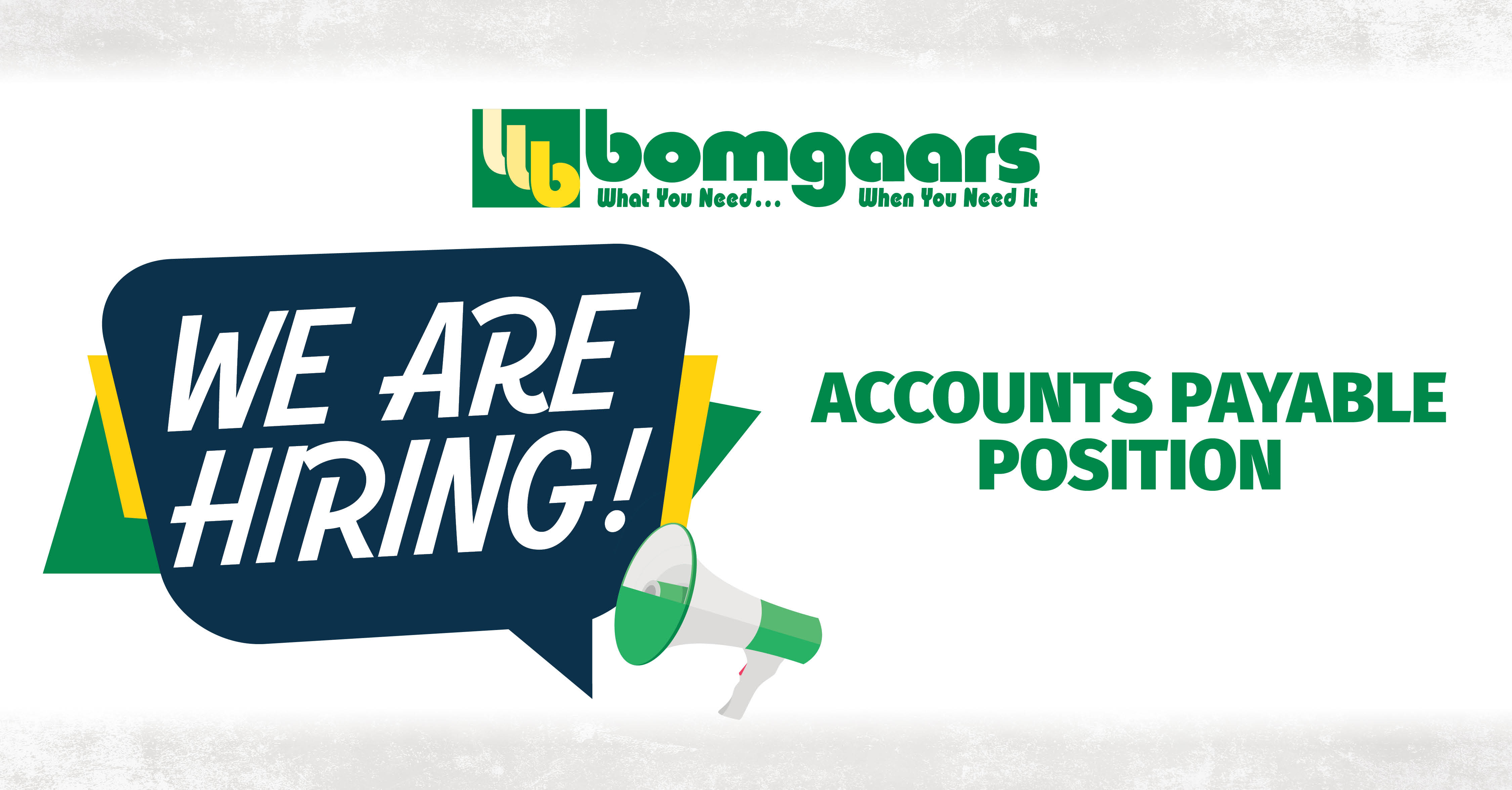 Bomgaars Accounts Payable Specialist