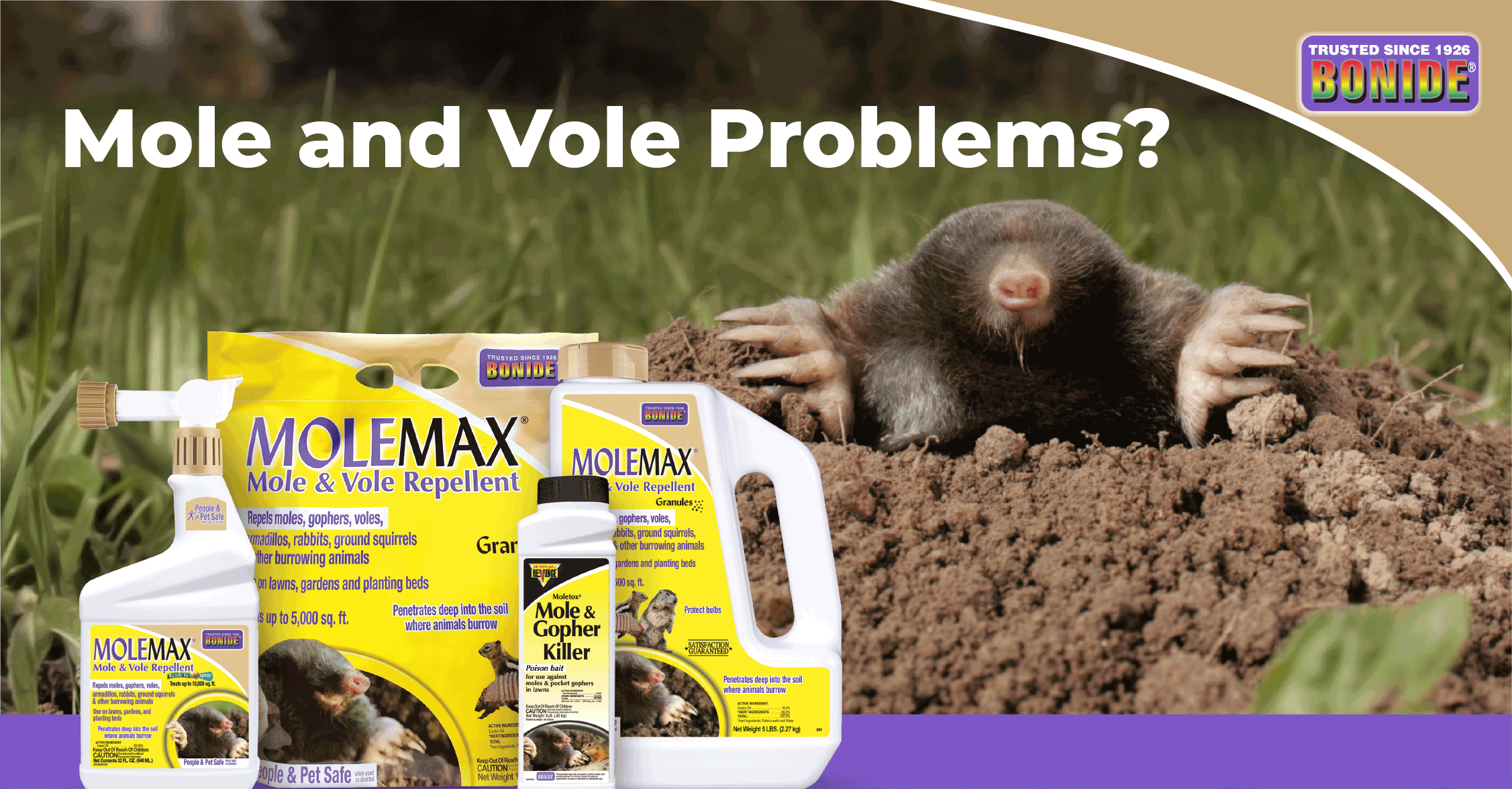 Gopher and Mole/Vole Trapping - Defense Pest Control