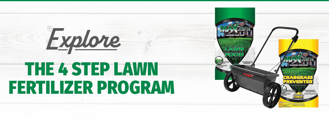 A 4-Step Lawn Fertilizer Program