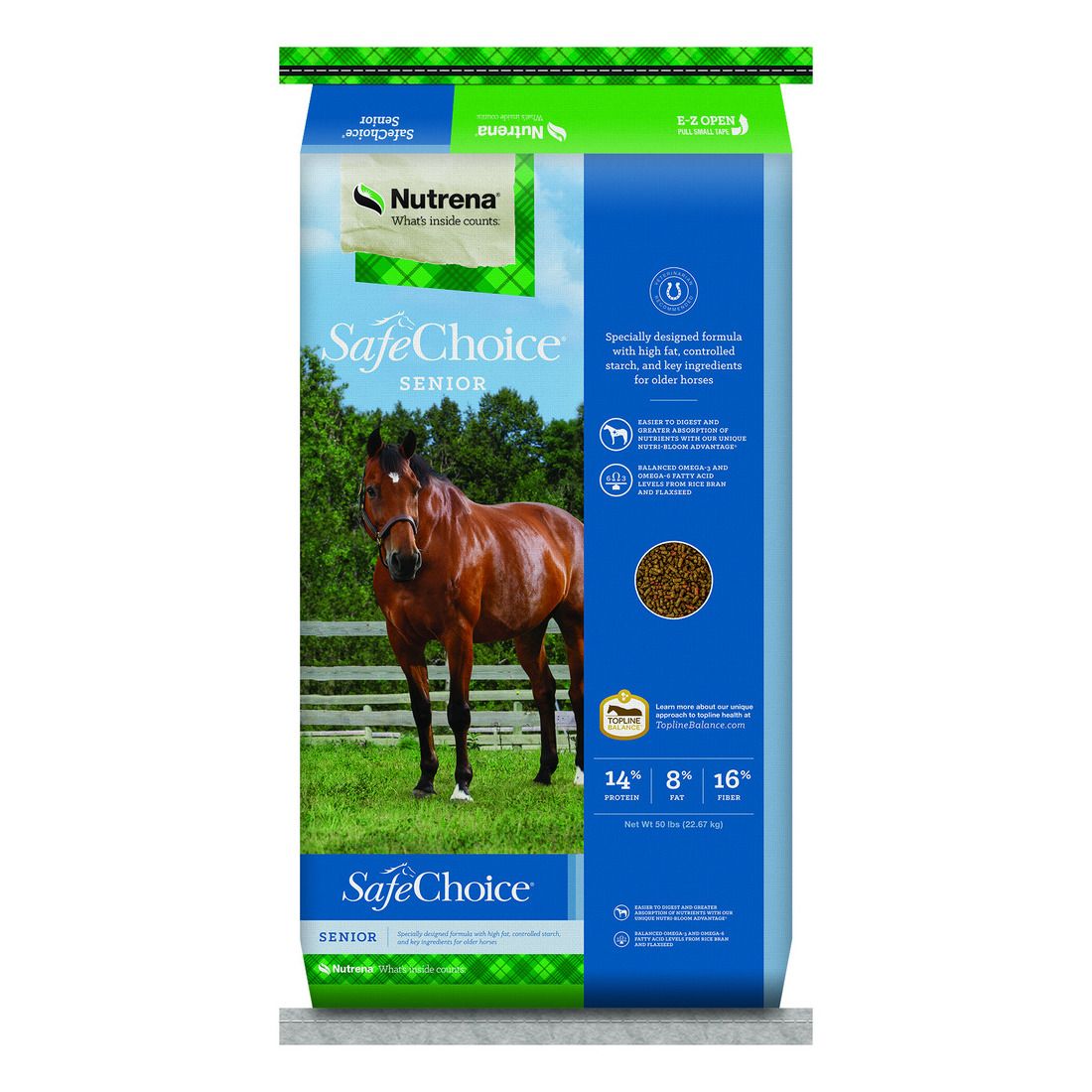 Nutrena SafeChoice Senior Horse Feed